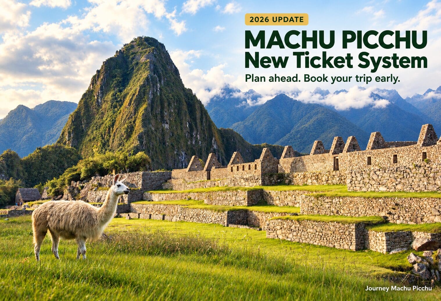 Machu Picchu New Ticket System 2026 Machu Picchu New Ticket System 2026